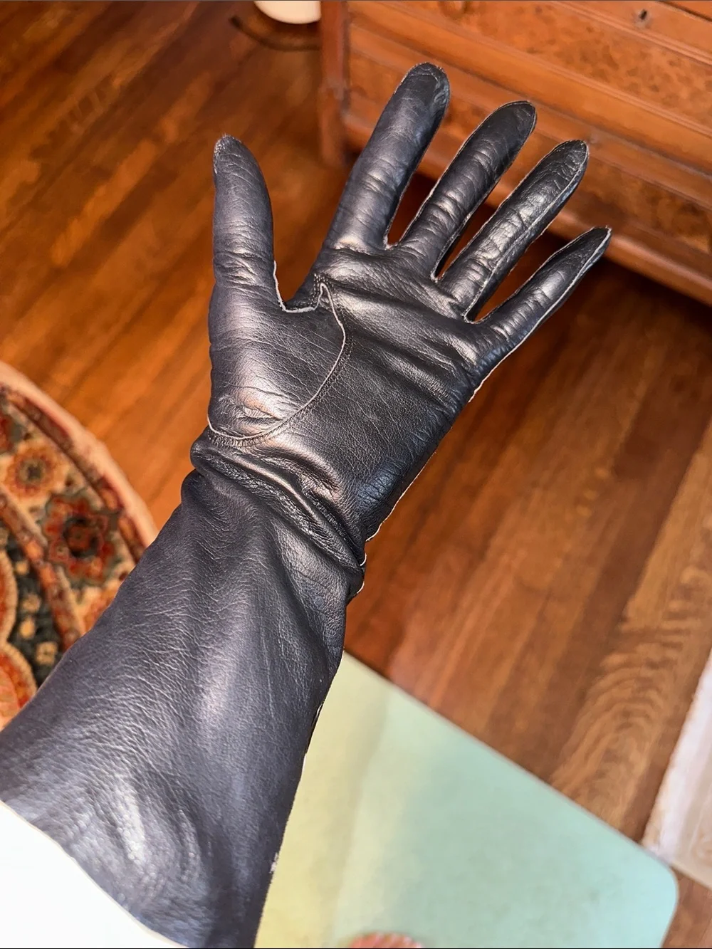 Vintage long black